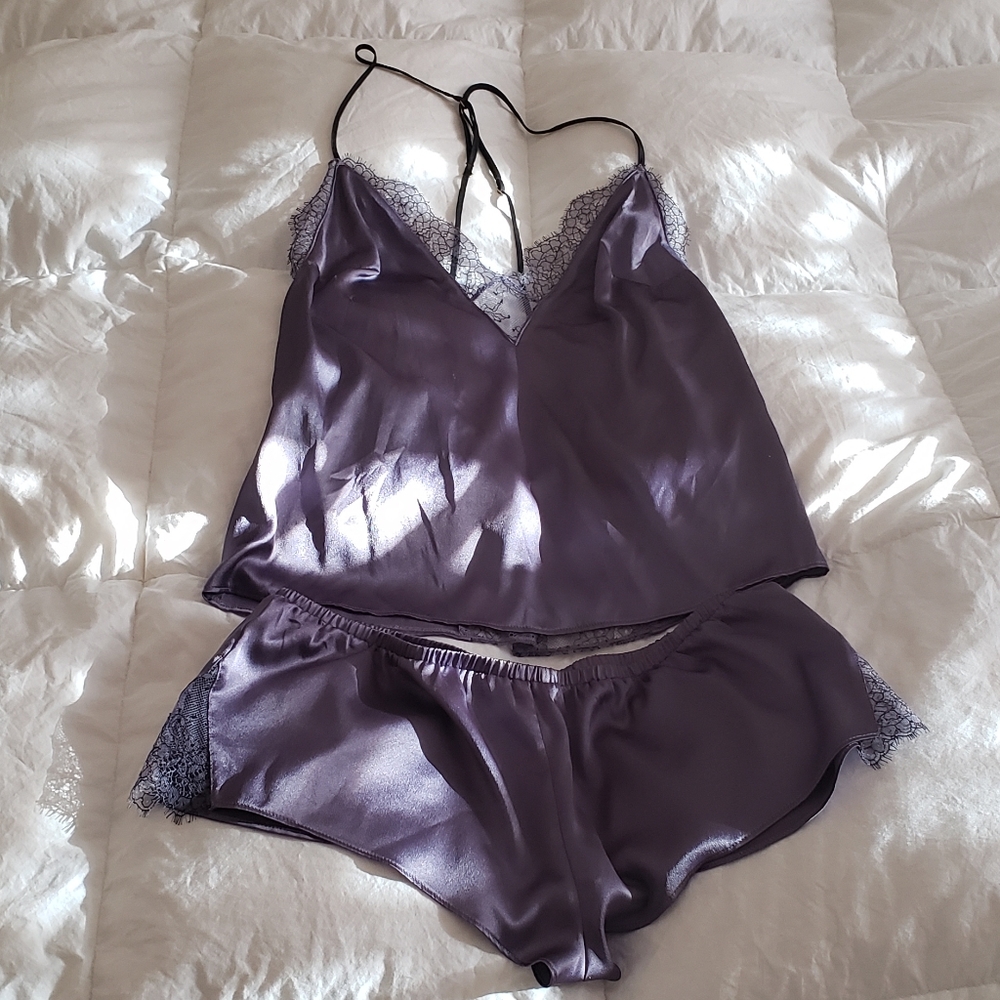 Victorias Secret Silky Sleepwear Set